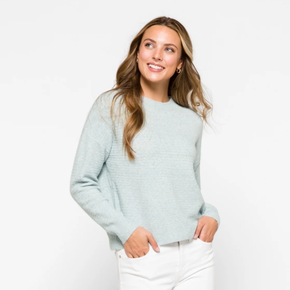 Light blue sweater